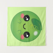Tenture Kawaii Pea (Devant (Horizontal))