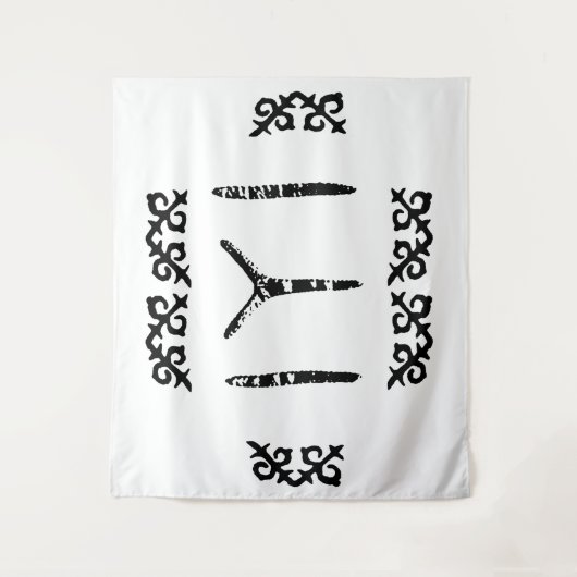 Tenture Kayi Tribe - Drapeau IYI (Devant)