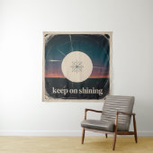 Tenture Keep On Shining (En situation)