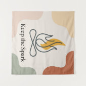 Tenture Keep The Spark (Devant (Horizontal))