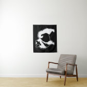 Tenture Keeshond Graphics - Cute Original Chig Art (En situation)