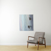 Tenture Keeshonds at the Seashore Peinture Dog Art (En situation)