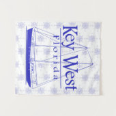 Tenture Key West Florida Sailing (Devant (Horizontal))