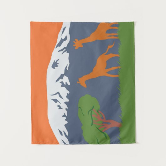 Tenture Kilimanjaro (Devant)