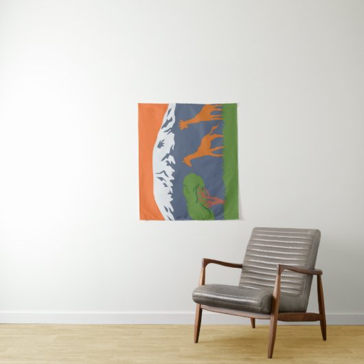 Tenture Kilimanjaro (En situation)