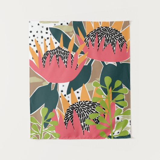 Tenture King Protea I (Devant)