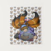 Tenture Kitsune (Devant)