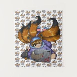 Tenture Kitsune