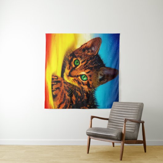 Tenture Kitten (En situation (horizontale))