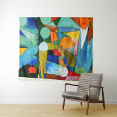 Tenture Klee - Couleurs (En situation (horizontale))