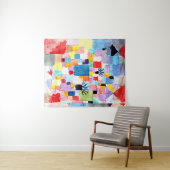 Tenture Klee - Jardins du Sud (En situation (horizontale))