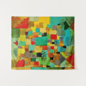 Tenture Klee - Jardins Tunisiens du Sud, (Devant (Horizontal))