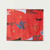 Tenture Klee - Mythe des fleurs (Devant (Horizontal))