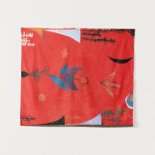 Tenture Klee - Mythe des fleurs (Devant (Horizontal))