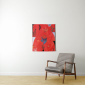 Tenture Klee - Mythe des fleurs (En situation)