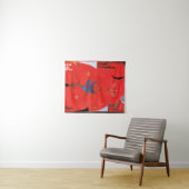 Tenture Klee - Mythe des fleurs (En situation (horizontale))