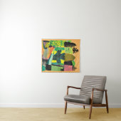 Tenture Klee - Parc (En situation (horizontale))