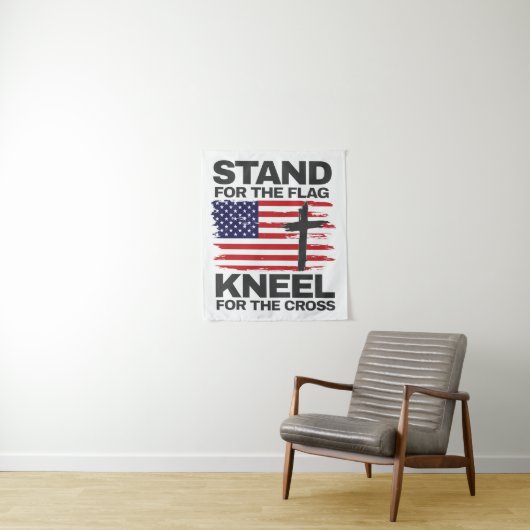 Tenture Kneel pour la croix (En situation)