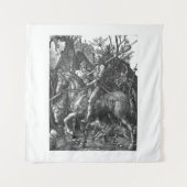 Tenture Knight Death Devil Albrecht Durer gravure art p (Devant)