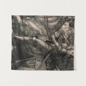 Tenture Knight Death et le diable Albrecht Durer (Devant (Horizontal))