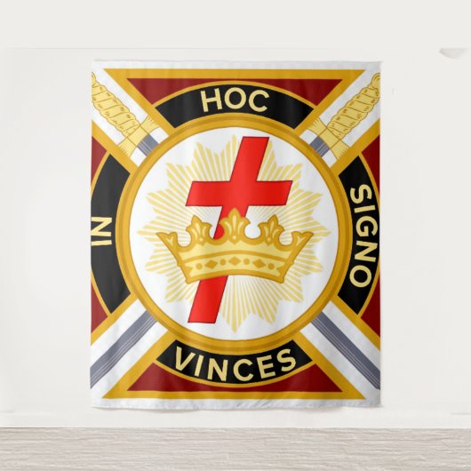 Tenture Knight Templar arrière-plan (Devant)