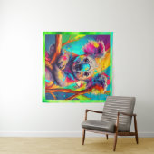 Tenture koala (En situation (horizontale))