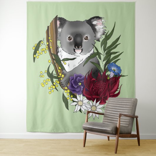 Tenture Koala Bear (En situation)