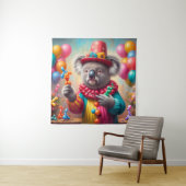 Tenture Koala Clown (En situation)