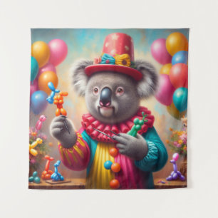 Tenture Koala Clown