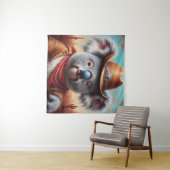 Tenture Koala Cowboy (En situation (horizontale))