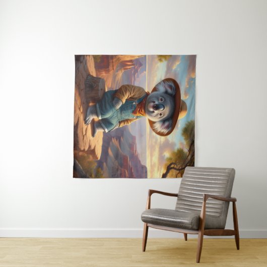 Tenture Koala Grand Canyon (En situation (horizontale))