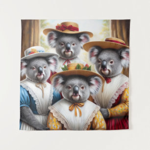 Tenture Koala Little Femmes