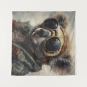 Tenture Koala Pilote (Devant (Horizontal))