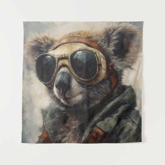 Tenture Koala Pilote (Devant)