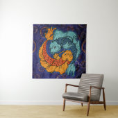 Tenture Koi Fish (En situation)