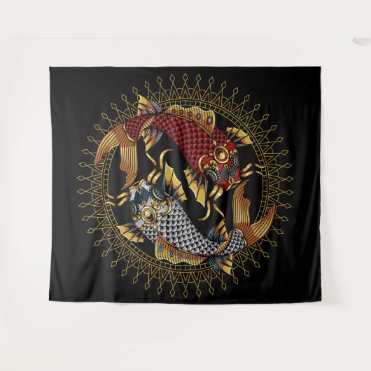 Tenture Koi Fish (Devant (Horizontal))