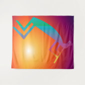 Tenture Kokopelli Sud-Ouest (Devant (Horizontal))