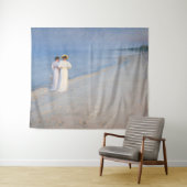 Tenture Kroyer - Soirée d'été sur Skagen Beach (En situation (horizontale))