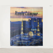 Tenture Kuala Lumpur (Devant)