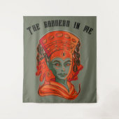 Tenture Kumari - La déesse en moi (Devant)