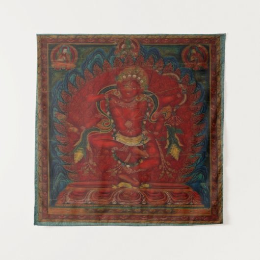 Tenture Kurukulla du bouddhisme tibétain (Devant)