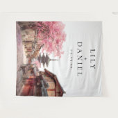 Tenture Kyoto Japan Wedding Photo Backdrop (Devant (Horizontal))