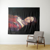 Tenture La Belle Ferronnière, Léonard de Vinci (En situation (horizontale))