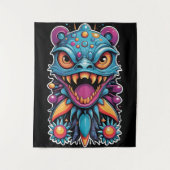 Tenture La Bête Fête Sans Avertissement - Ken Gage (Devant)