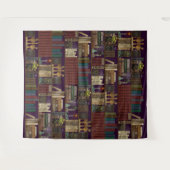 Tenture La bibliothèque du professeur Darksage ~ Salon du  (Devant (Horizontal))