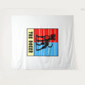Tenture La boîte - Chien fort (Devant (Horizontal))
