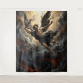 Tenture La Chute de Lucifer du Ciel (Devant)