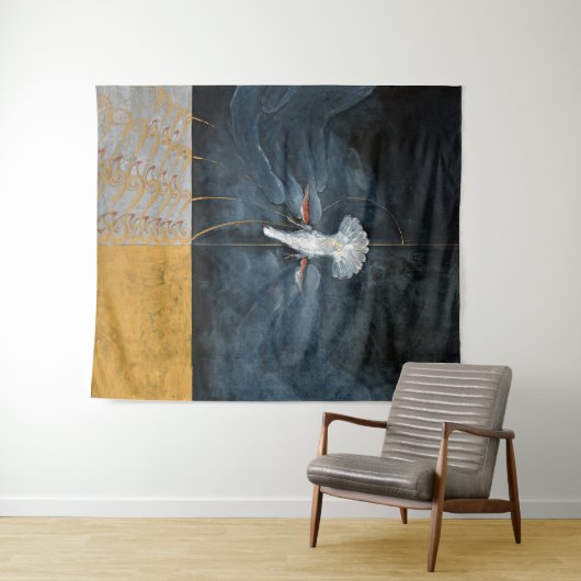 Tenture La colombe, no 5 | Hilma af Klint (En situation (horizontale))
