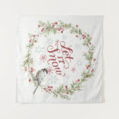 Tenture La couronne d'hiver : la neige (Devant (Horizontal))