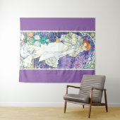 Tenture La Dame des Camelias, Alphonse Mucha (En situation (horizontale))